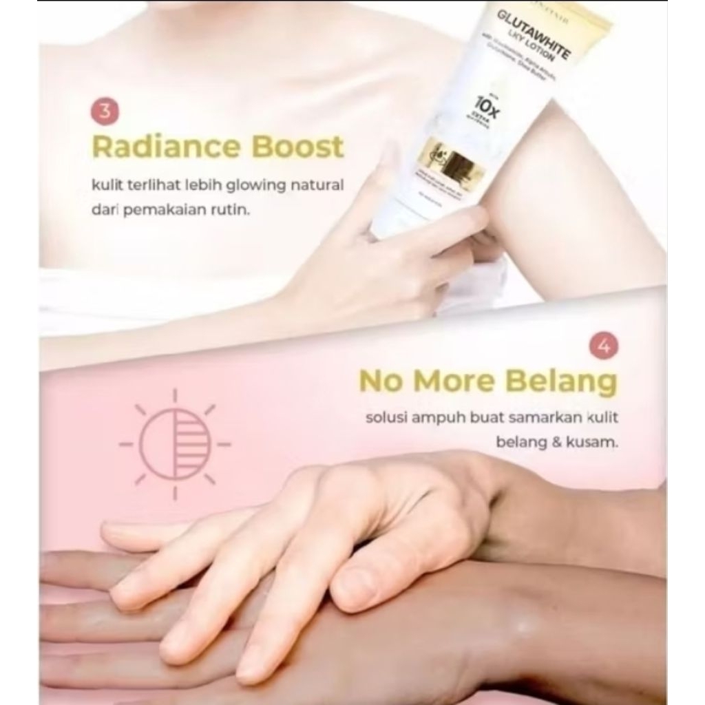 GLUTA HYA BODY LOTION // PENCERAH KULIT
