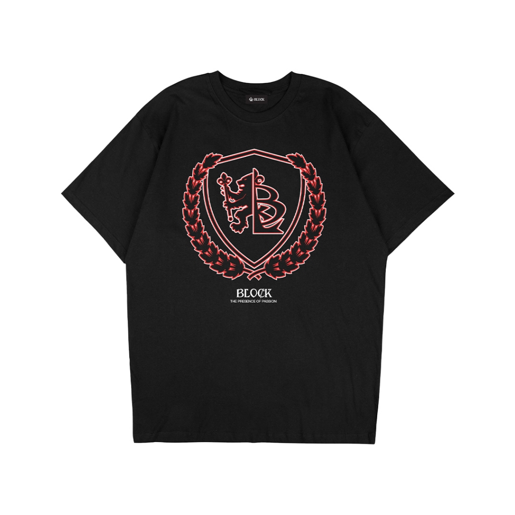 BLOCK - TSHIRT "FLEUR N LION"