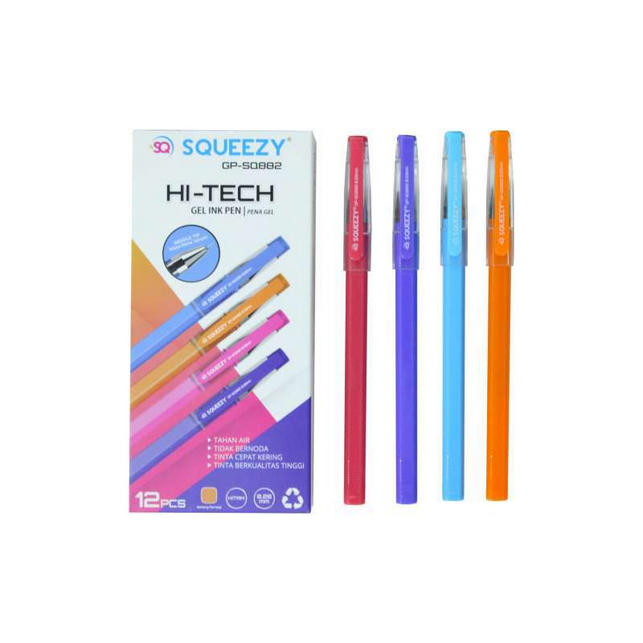 PENA GEL SQUEEZY GP-SQ882