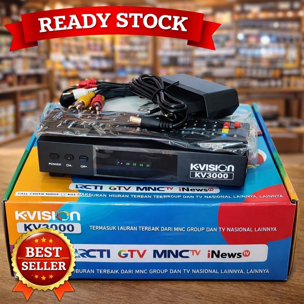 RECEIVER KVISION TERBARU KV3000