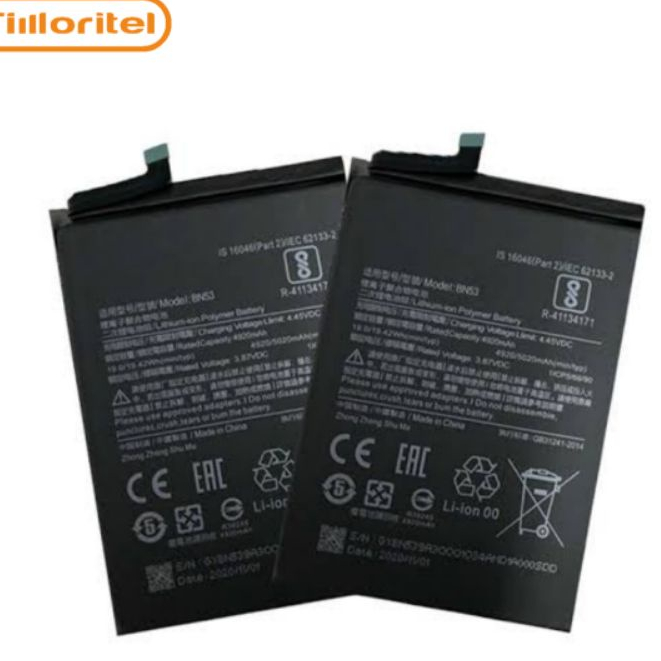 BATTERY REDMI NOTE 10 PRO 4G/BN53