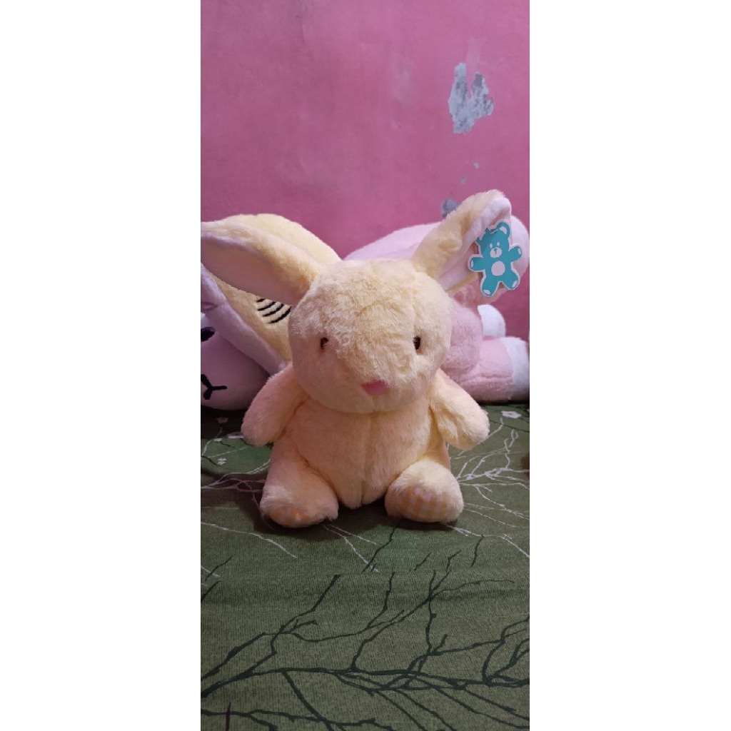 Boneka Kelinci Imut Kuning Funclaw