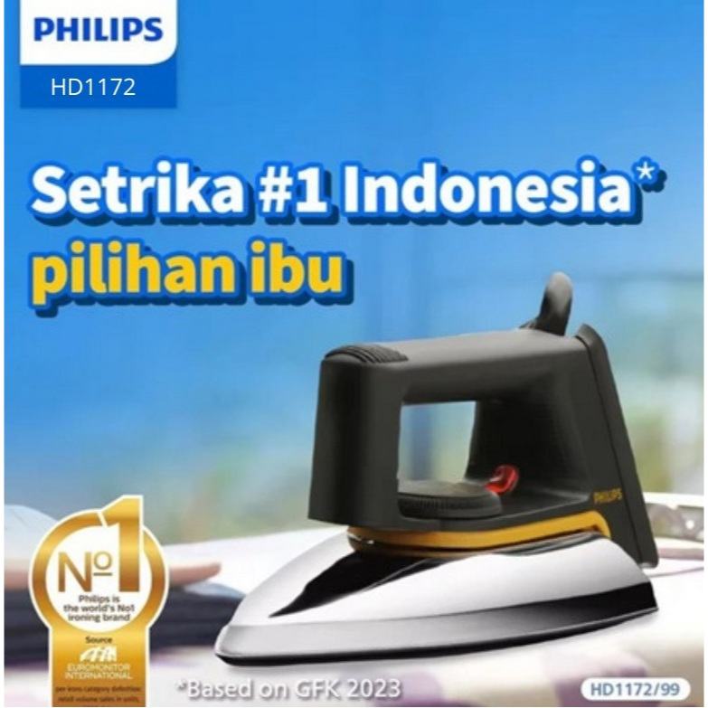 Philips Setrika Kering Classic HD1172