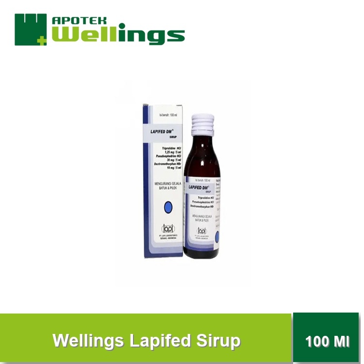 Wellings Lapifed Sirup 100ml