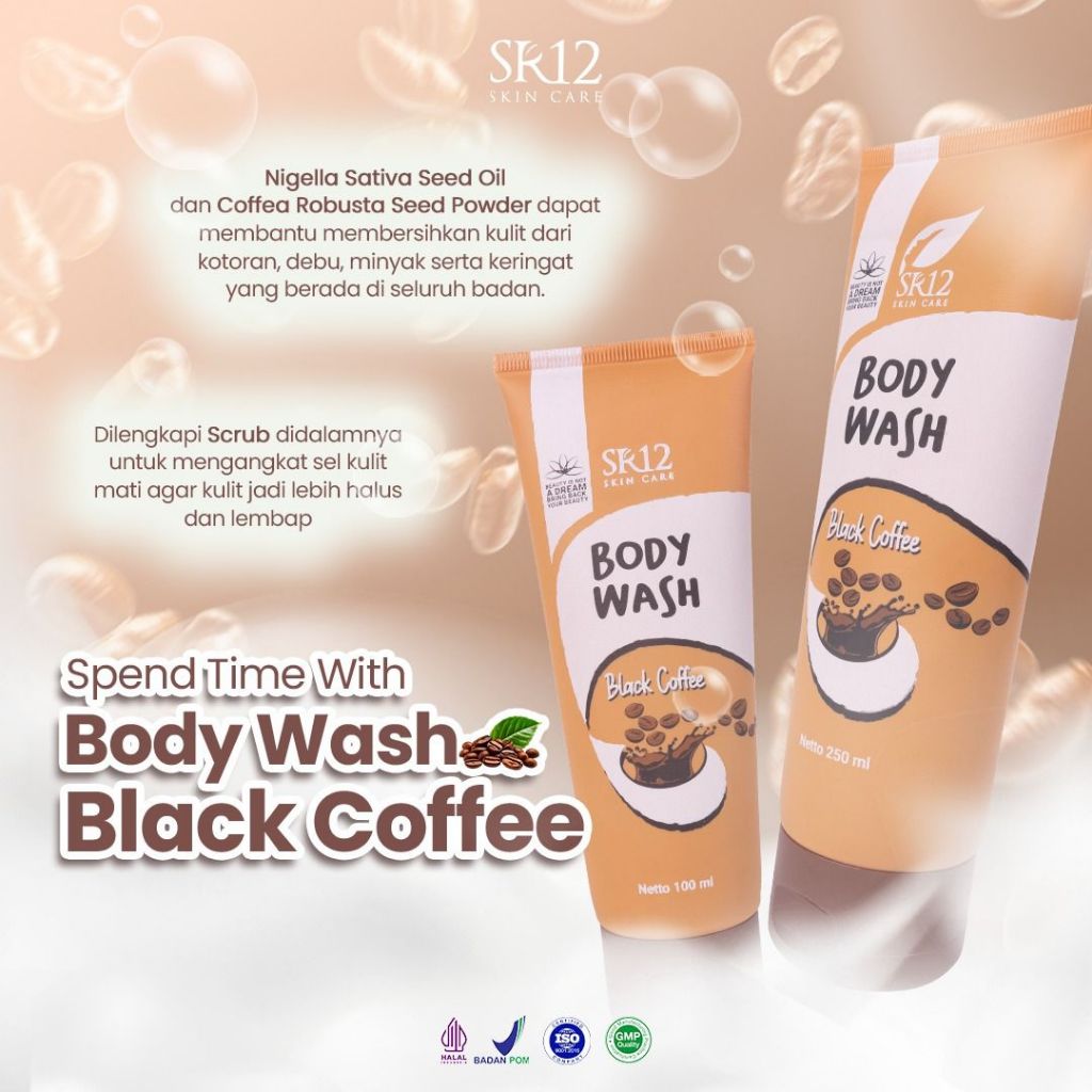 Body Wash Black Coffe