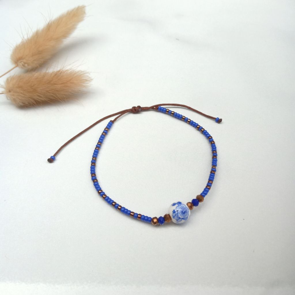 Gelang tali ceramic bead