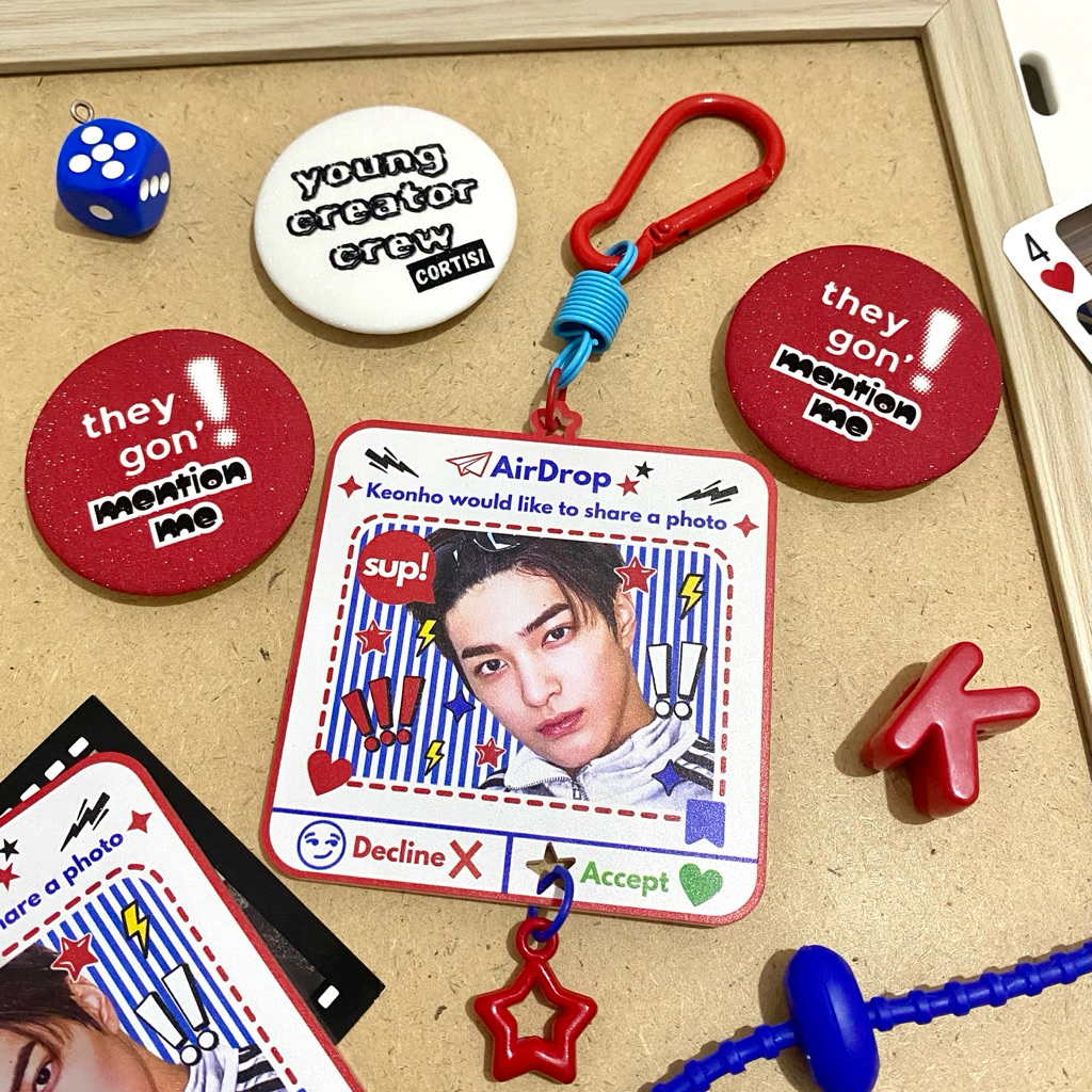 KEONHO AirDrop Keychain