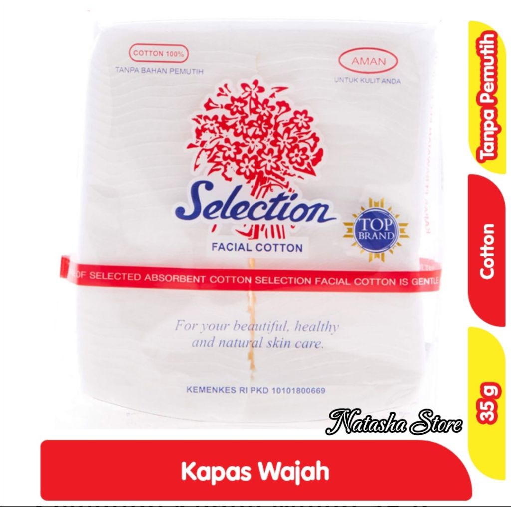 Selection kapas wajah 35 g