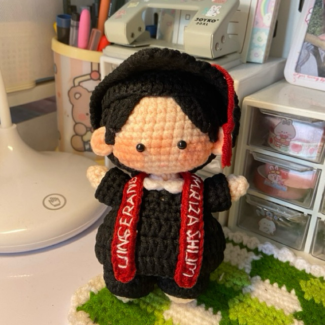Custom Boneka Wisuda || Studio Aruna