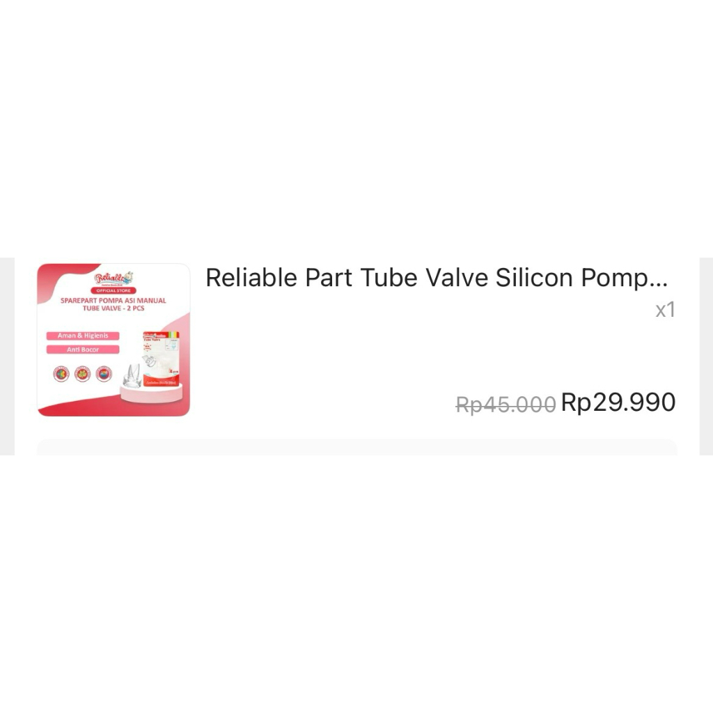 Valve pompa asi isi 2pcs