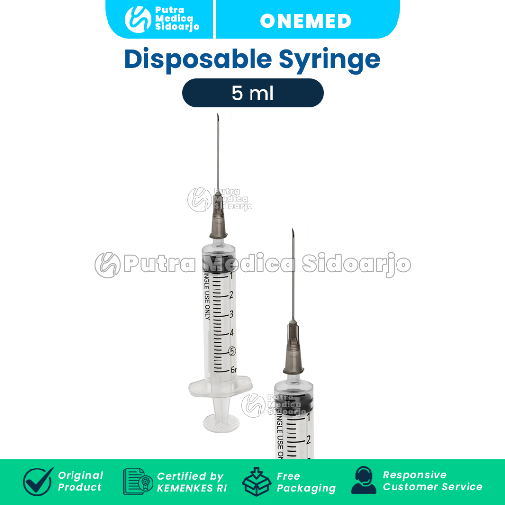 Onemed Spuit 5cc - 1pc / Syringe