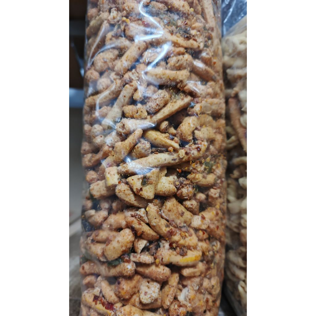Basreng stik pedas daun jeruk