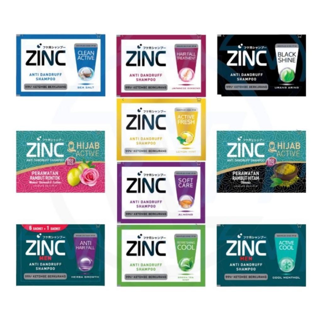 Zink sampo sachet