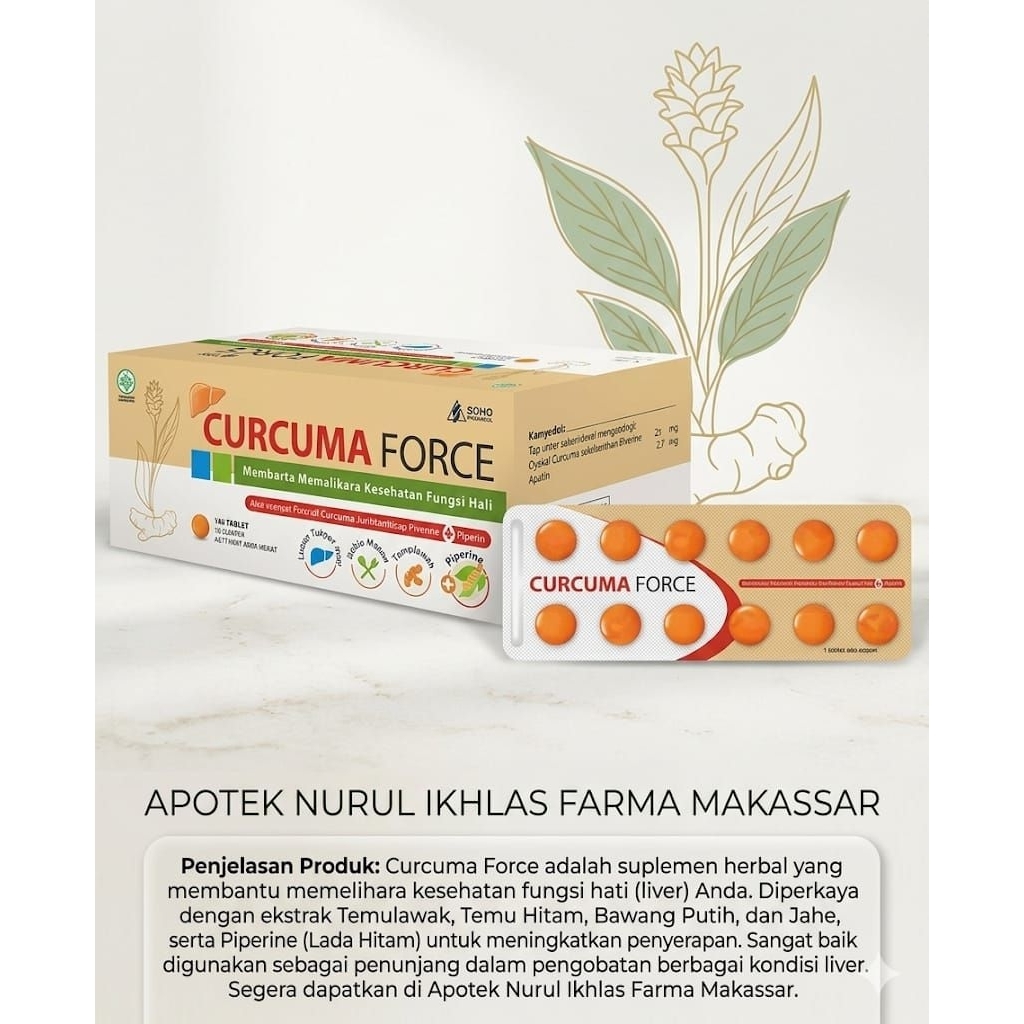 CURCUMA FORCE 12 TABLET