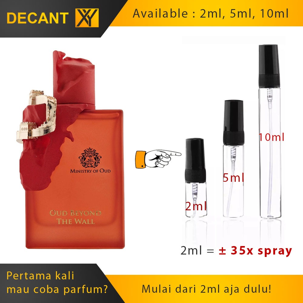 Decant Paris Corner Oud Beyond The Wall 2ml 5ml 10ml