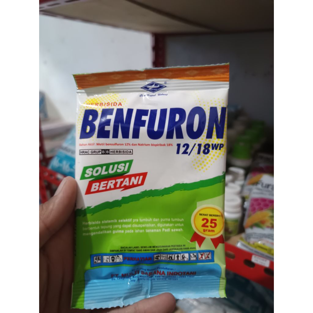 Herbisida Benfuron 25 Gram