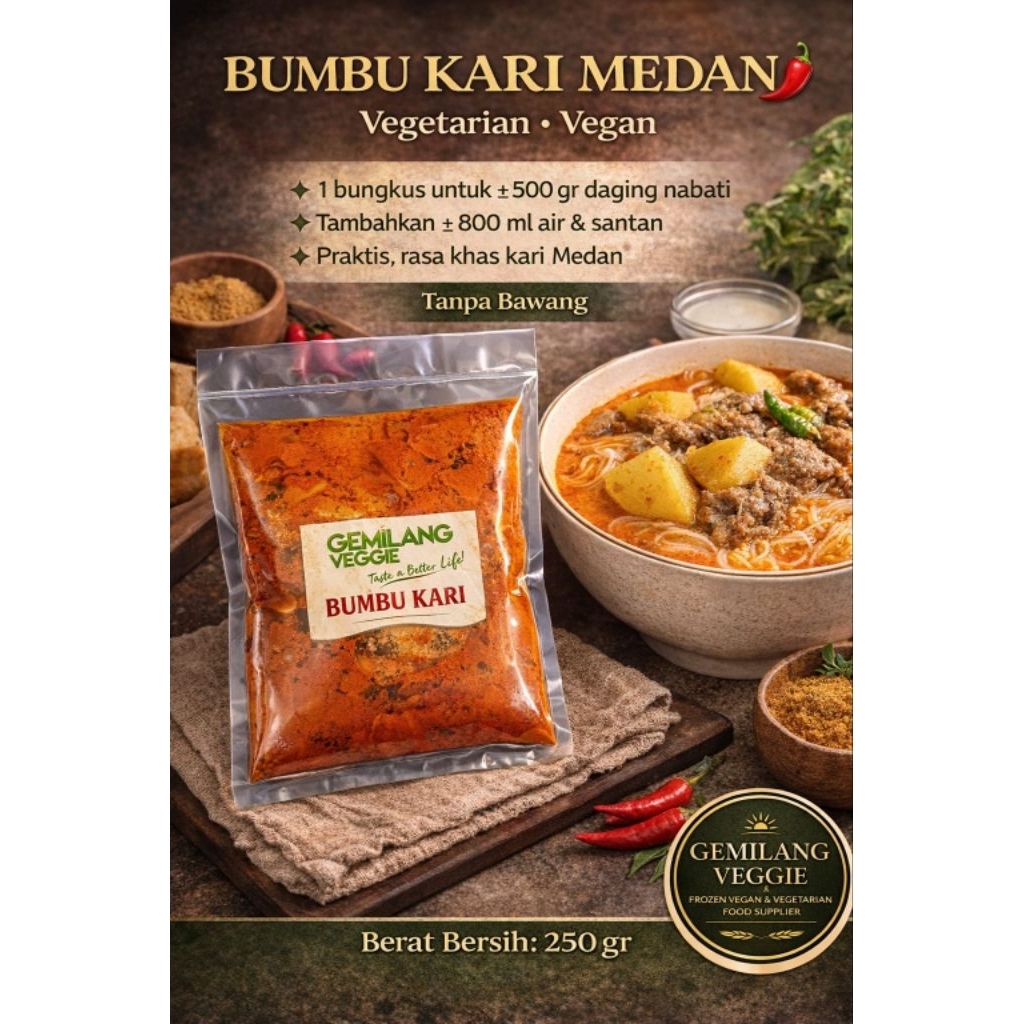 Bumbu Kari vegetarian 240gr