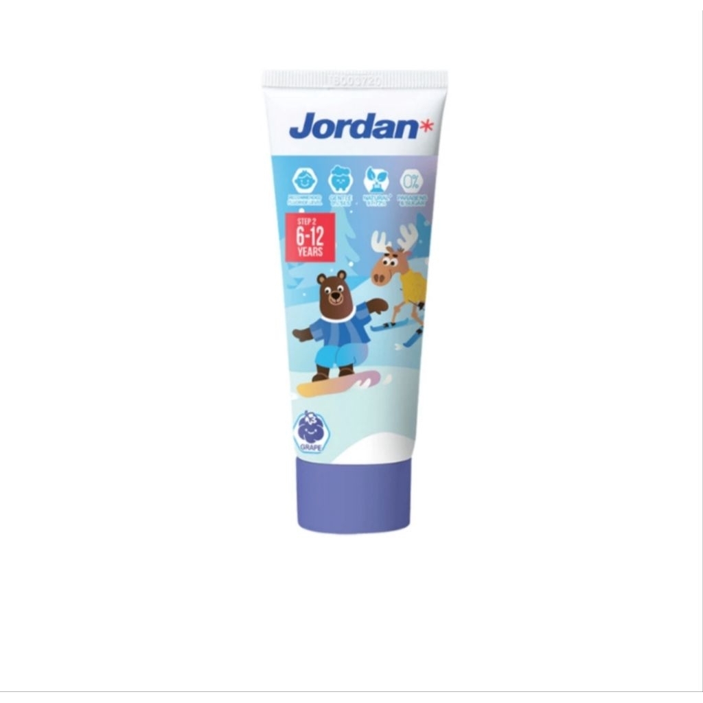 JORDAN TOOTHPASTE STEP 2 RASA ANGGUR 6-12Y