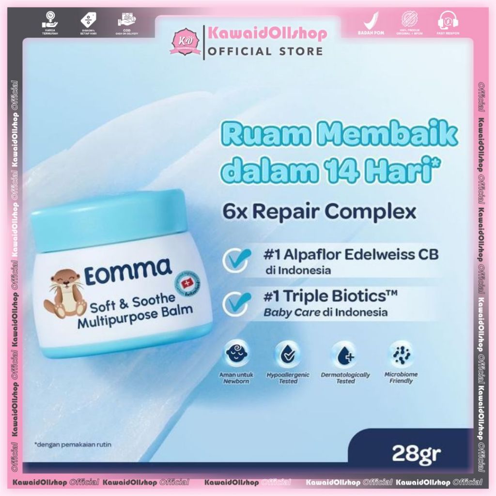 Eomma by hanasui Soft & Soothe Multipurpose Balm 28gr