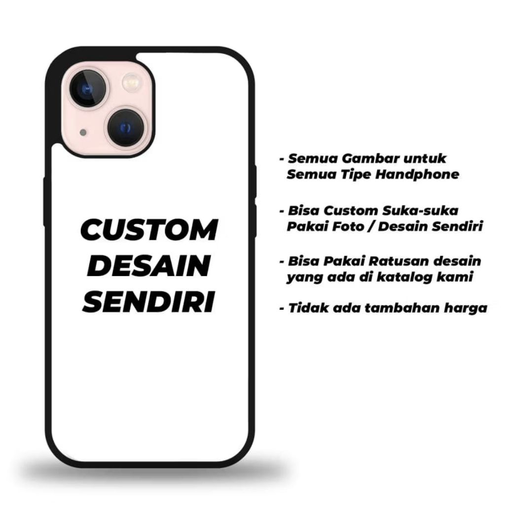 casing custom softcase hardcase untuk semua tipe handphone