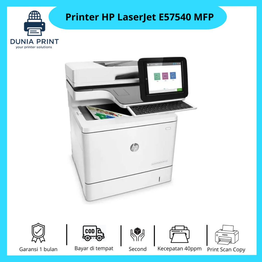 Printer HP Color LaserJet Managed MFP E57540