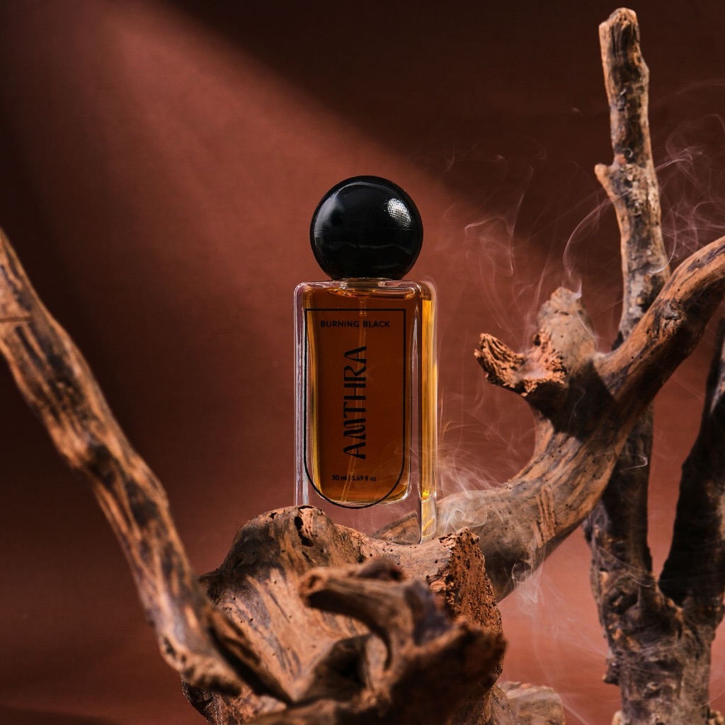 AMTHRA Burning Black | Eau De Parfum | Confident, Warm 50ml