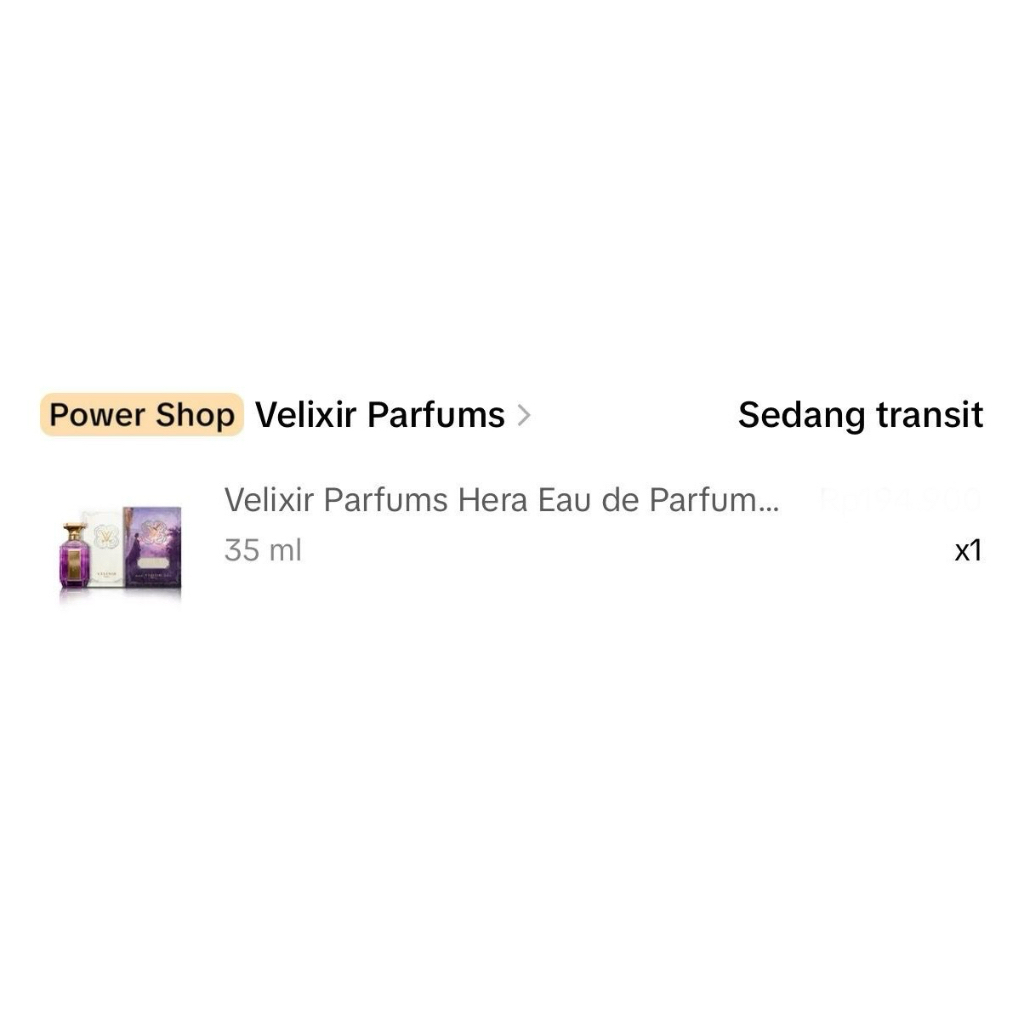 VELIXIR HERA 35 ML (BISA NEGO)