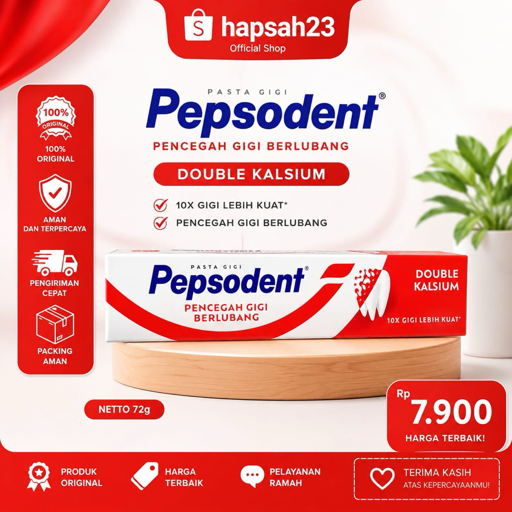 Pepsodent 72 gram