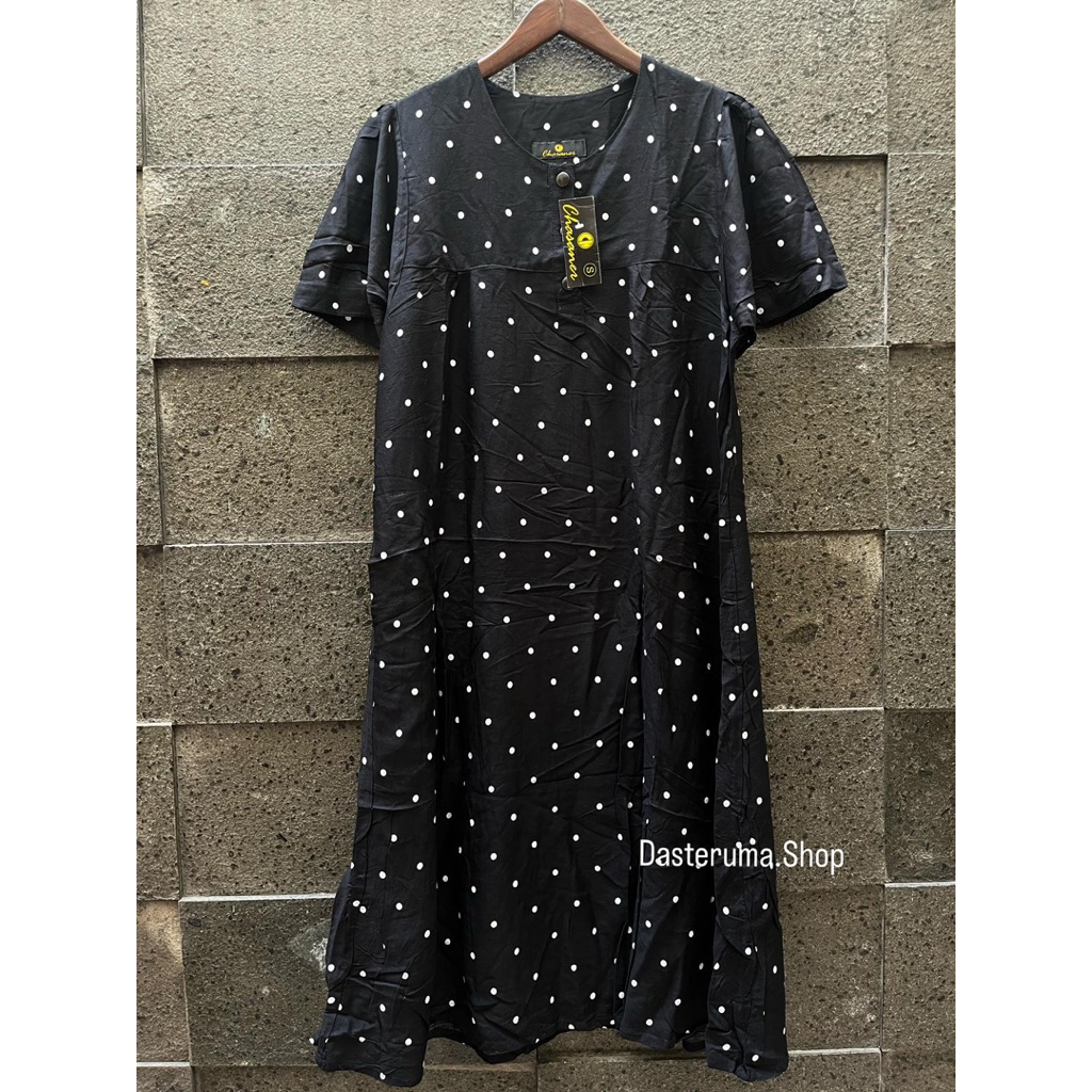Daster kancing rayon premium Dasteruma