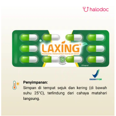Laxing 10 Kapsul - Halodoc Farma