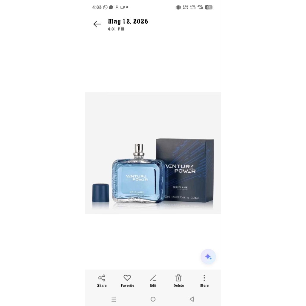 VENTURE POWER EDT