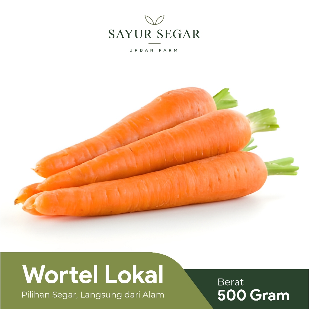 Wortel Lokal 500gr