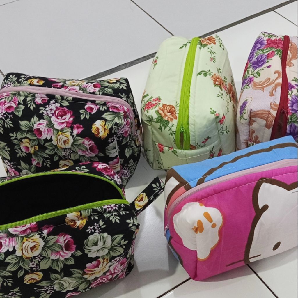 pouch kosmetik diy