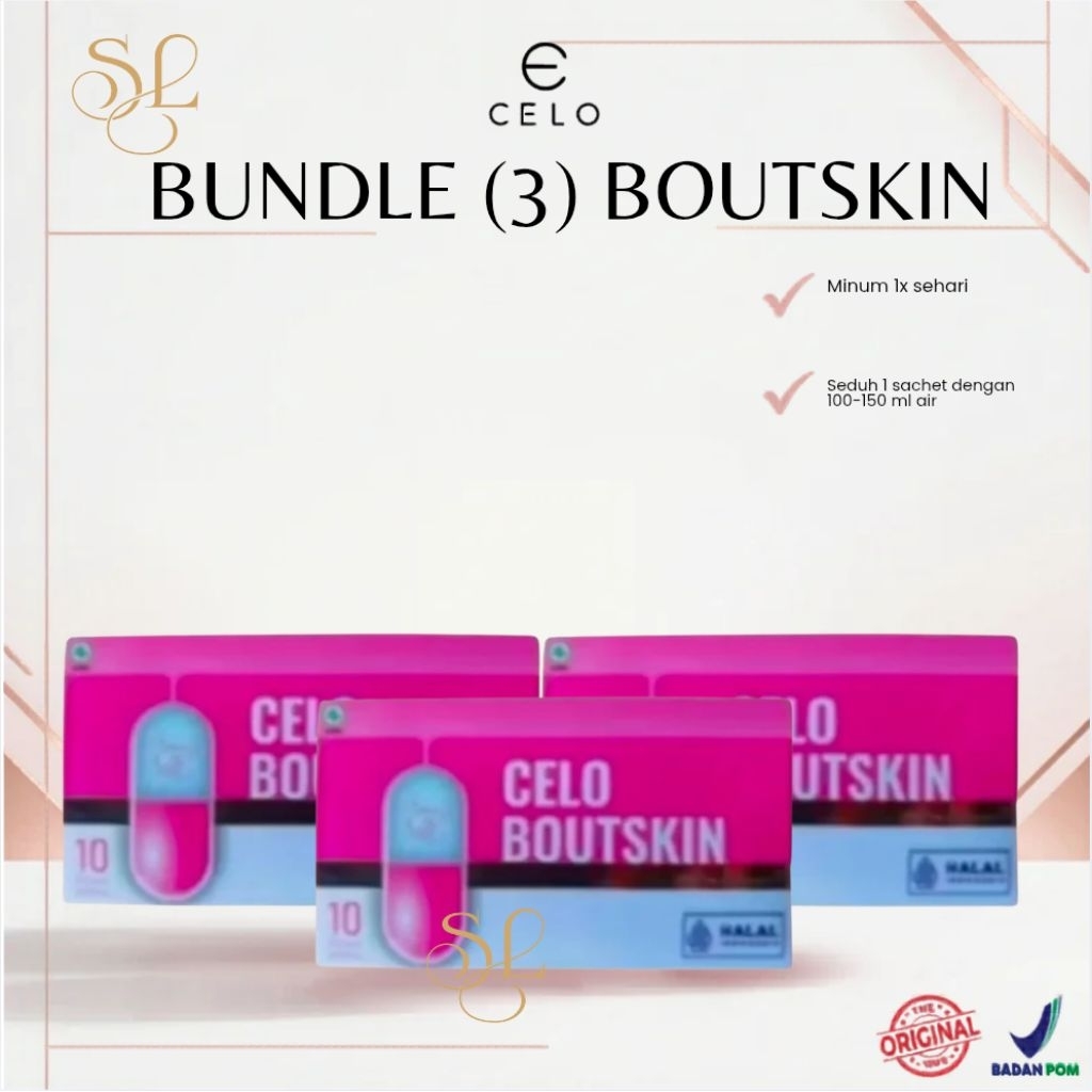 BUNDLE (3) CELO BOUTSKIN  (10 KAPSUL)