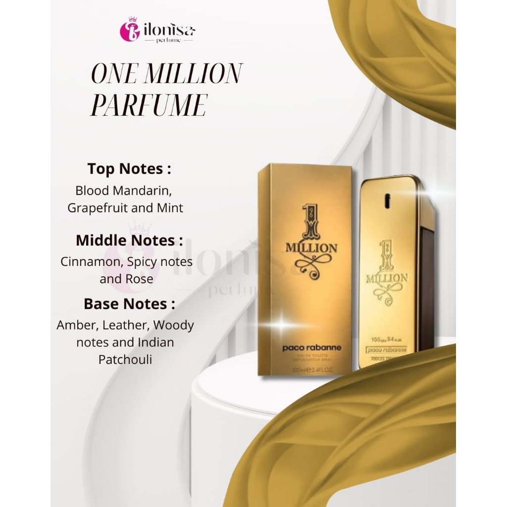 BIBIT PARFUME ONE MILLION | REPACK