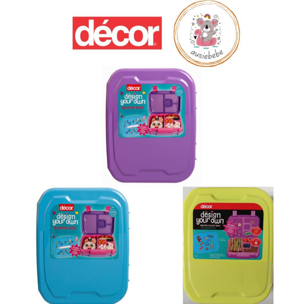 Decor Bento 4 Compartment Lunch Box
