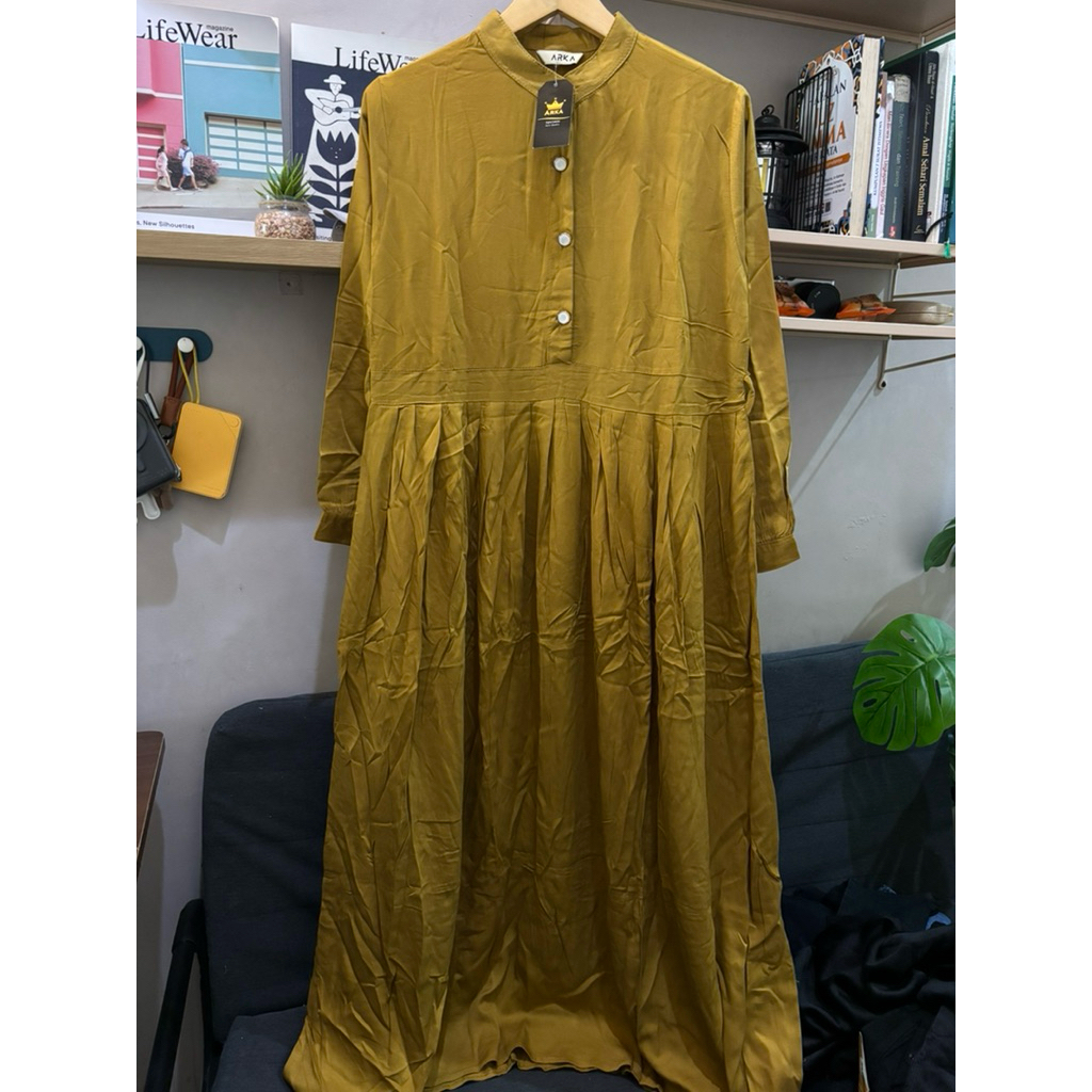gamis rayon twill vischose