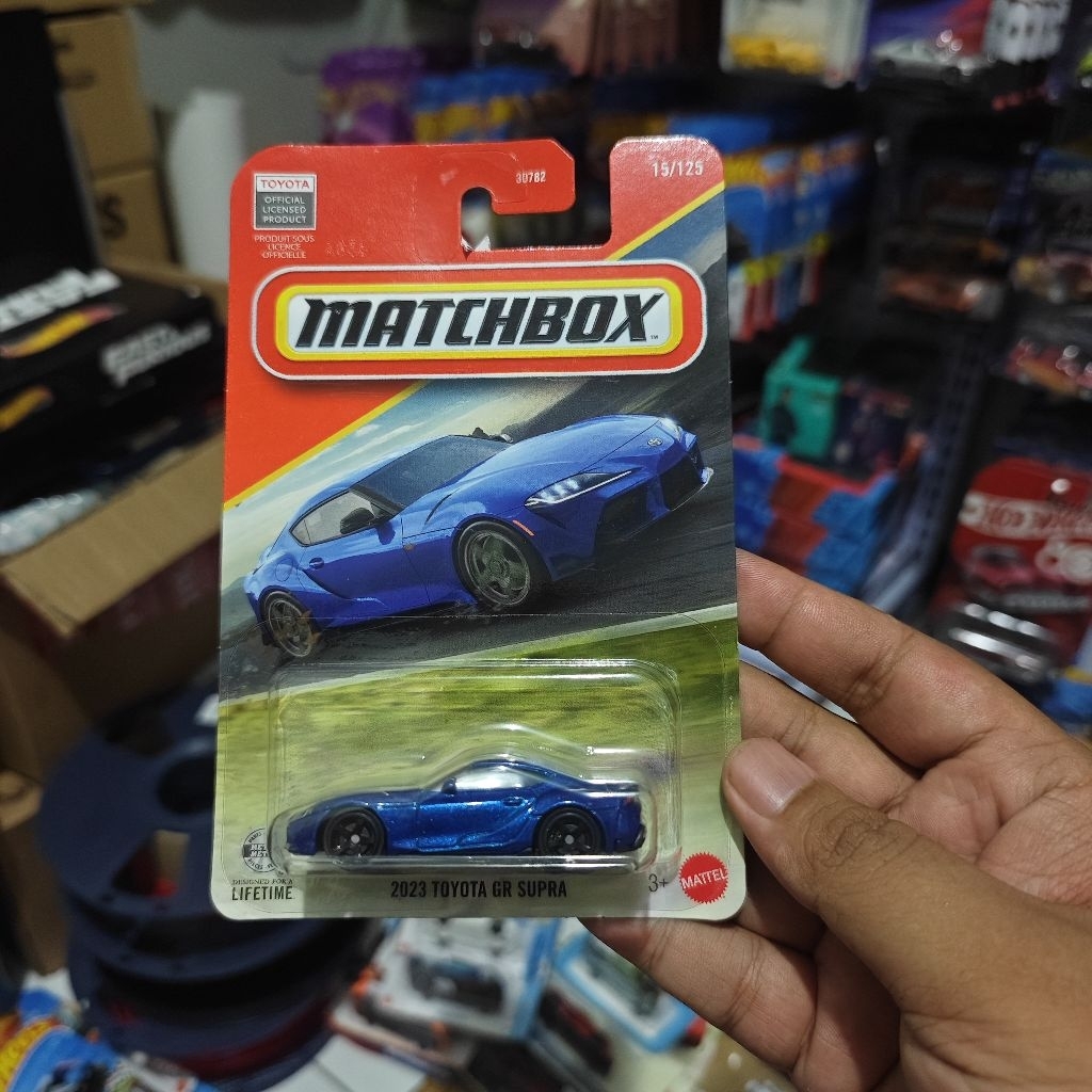 Matchbox Toyota Supra Biru