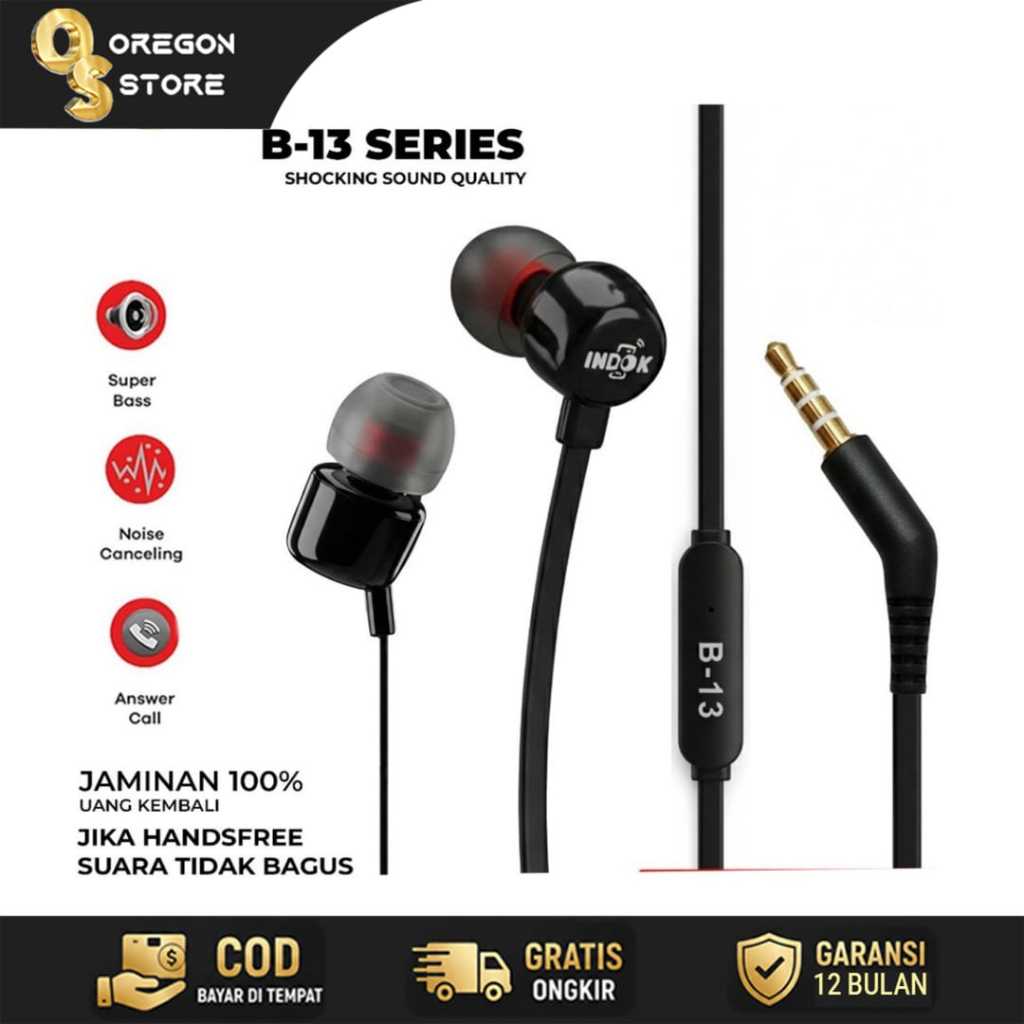 Headset INDOK B13 Super bass