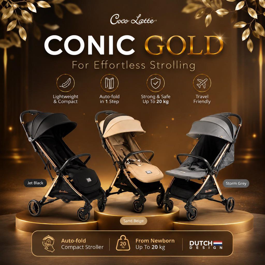 COCOLATTE CONIC AUTO/ CONIC AUTO GOLD Stroller