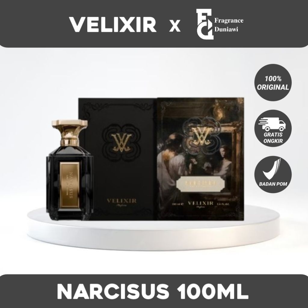 Velixir Narcisus 100ml & 35ml Eau de Parfum Original