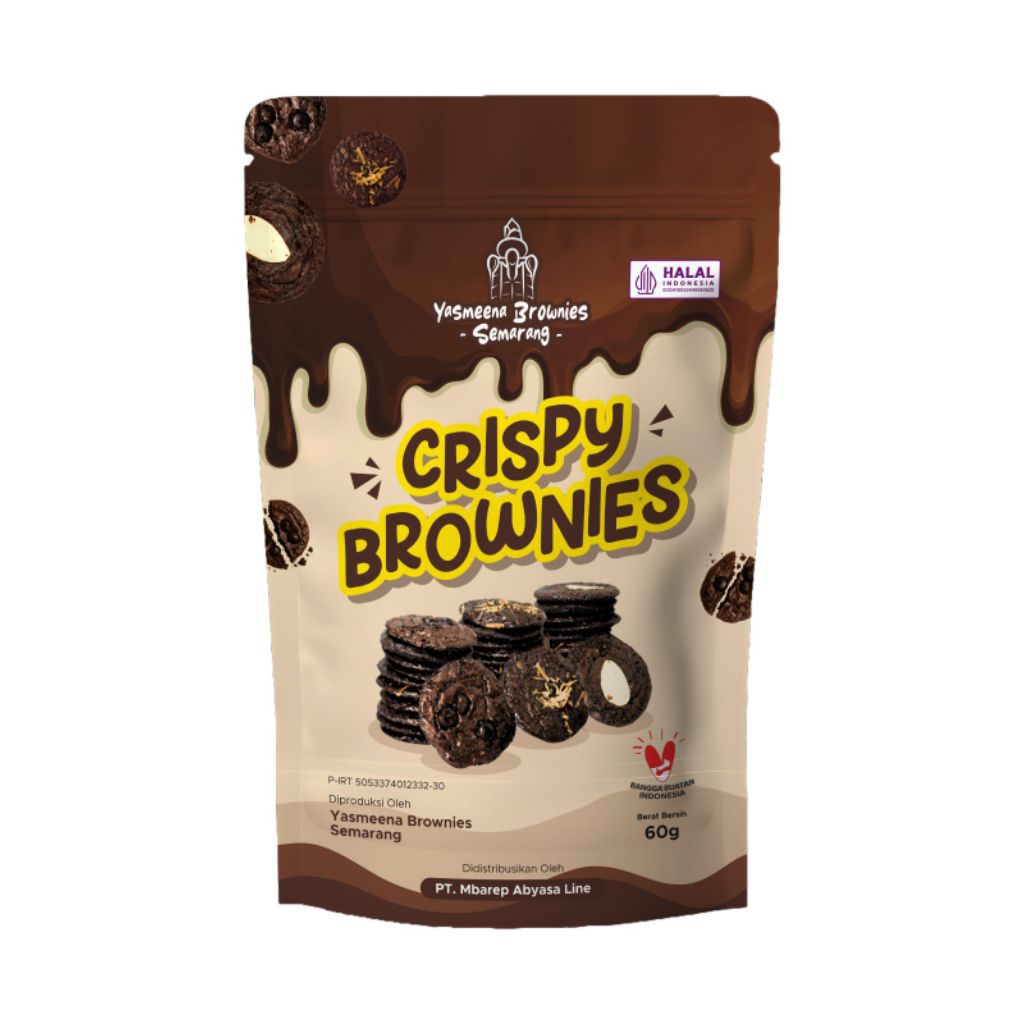 YASMEENA CRISPY BROWNIES