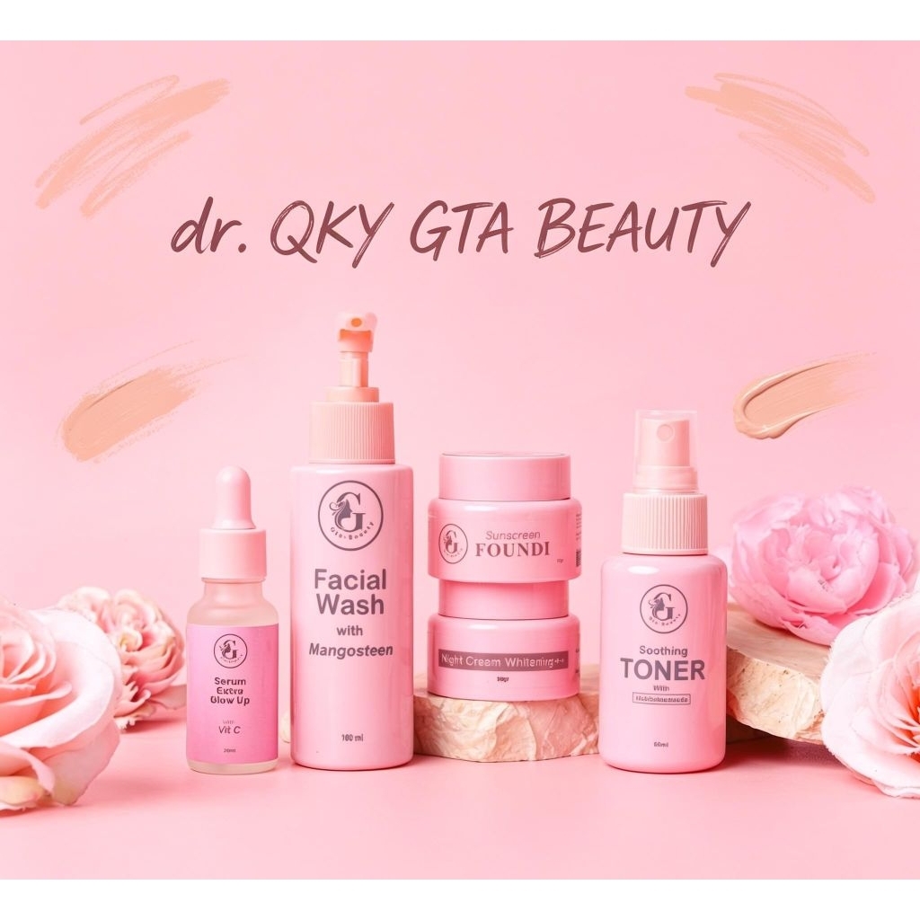 Paket GTA Beauty With Sunscreen Foundi