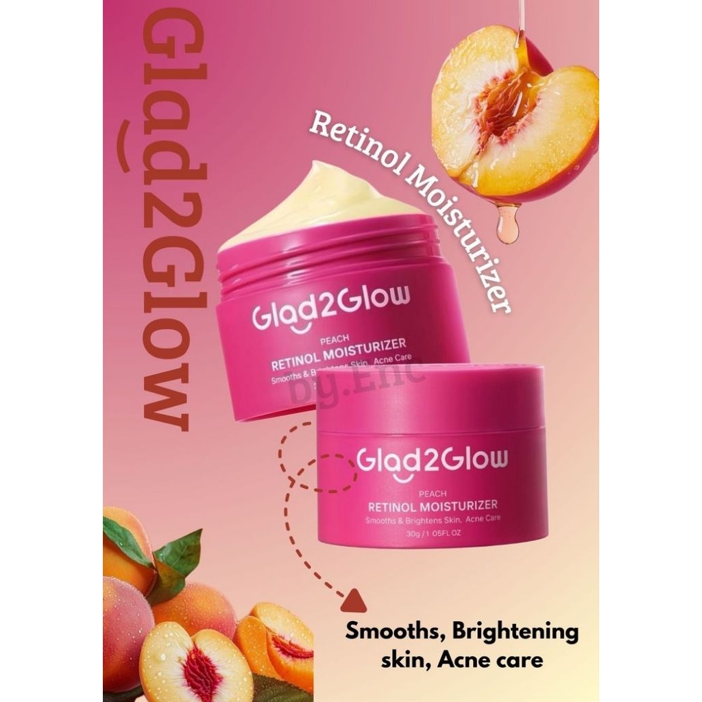 Glad2Glow Peach Retinol Moisturizer