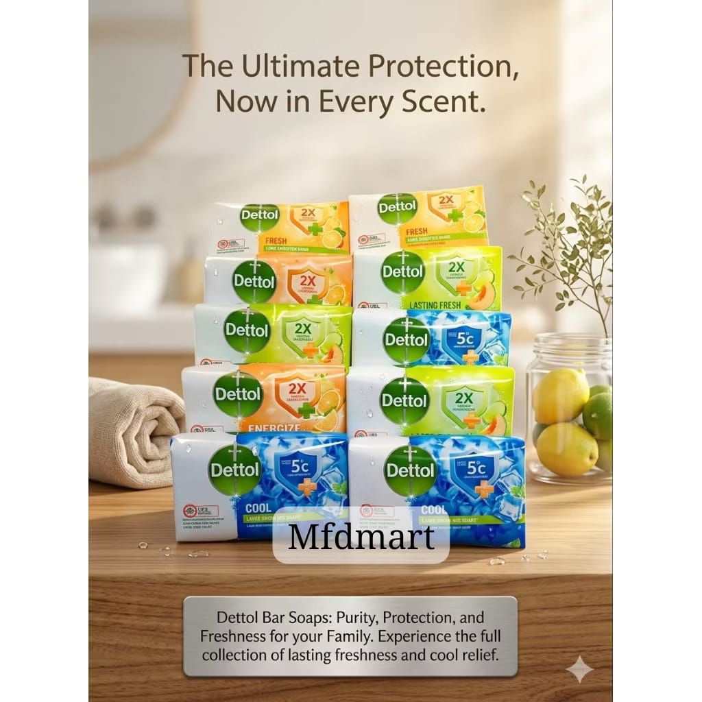 (1PC) Sabun Mandi Dettol 60gr