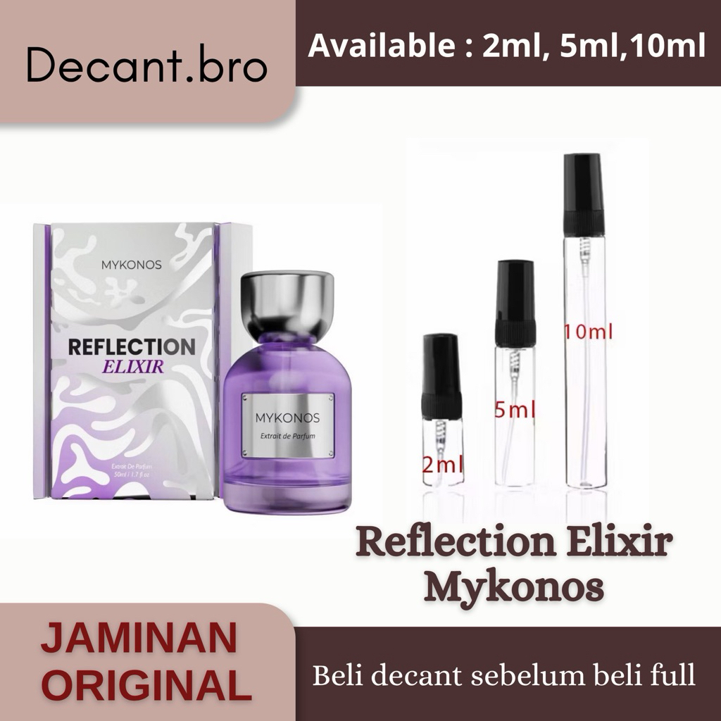 Decant Mykonos Reflection Elixir 2ml 5ml 10ml