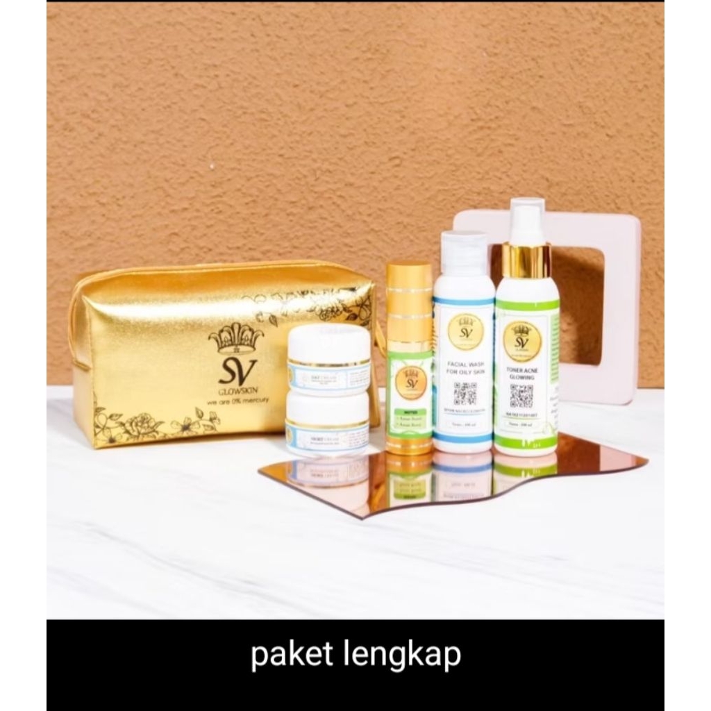 SV glowskin paket lengkap oily