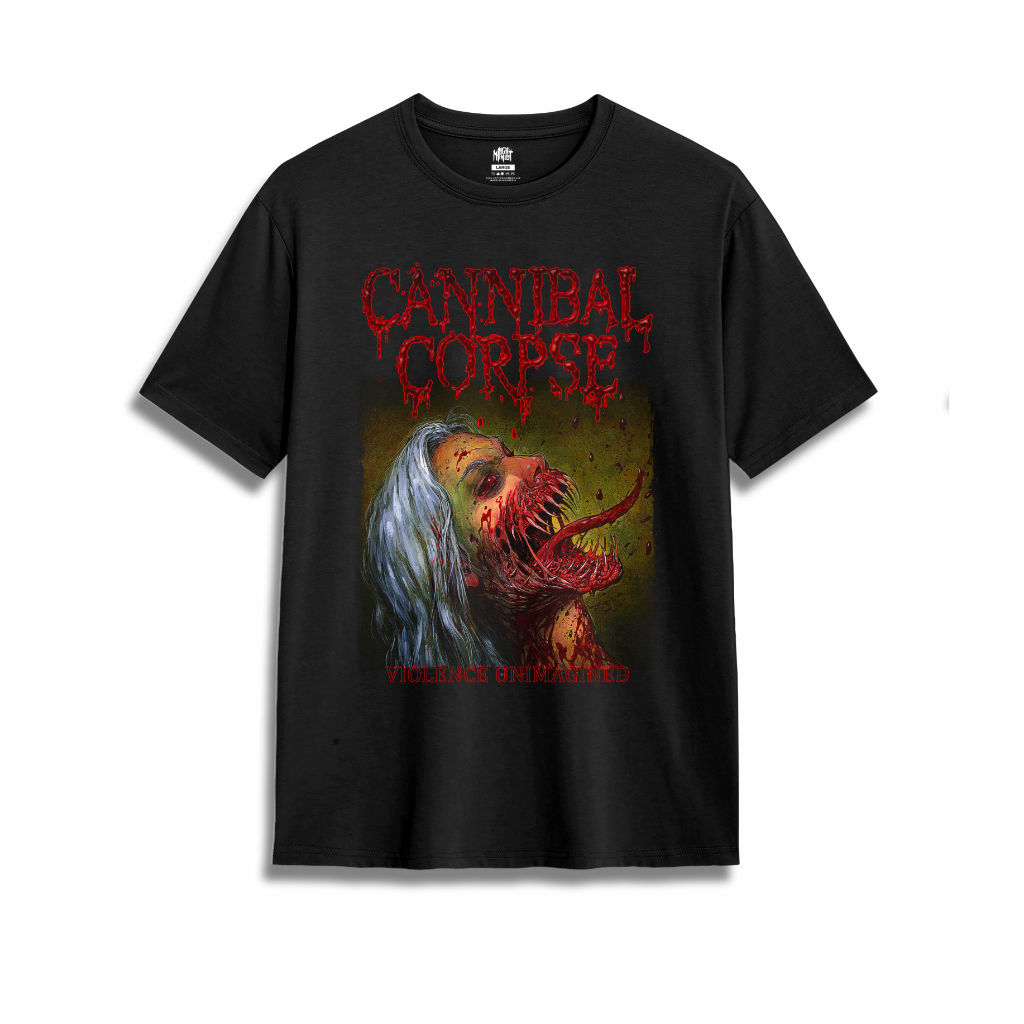 Cannibal Corpse Violance Black Cotton Combed 24s