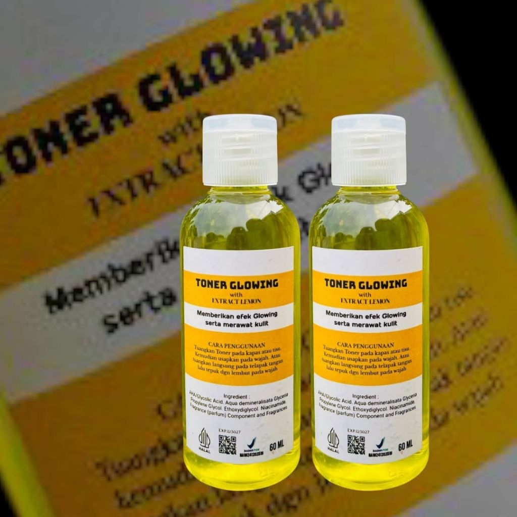 [2PCS] TONER GLOWING EXTRA LEMON ORIGINAL