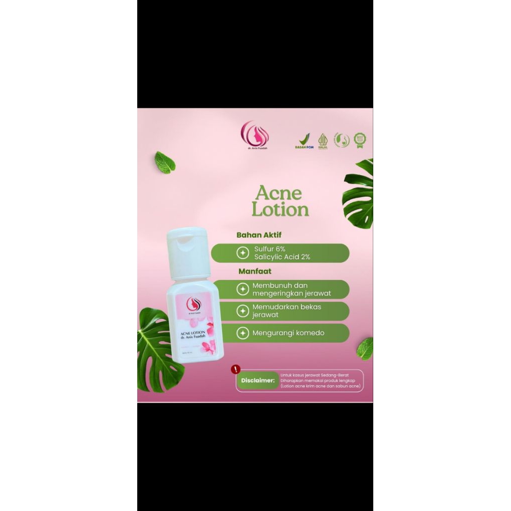 ACNE LOTION dr. Anis Fuadah